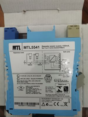 MTL5541/S - NGUỒN CẤP LẶP LẠI 4/20mA, BỘ PHÁT 2 HOẶC 3 DÂY