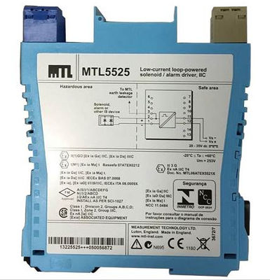 MTL5525 MTL Rào cản an toàn Máy điều khiển điện tử điện tử chạy vòng lặp dòng điện thấp